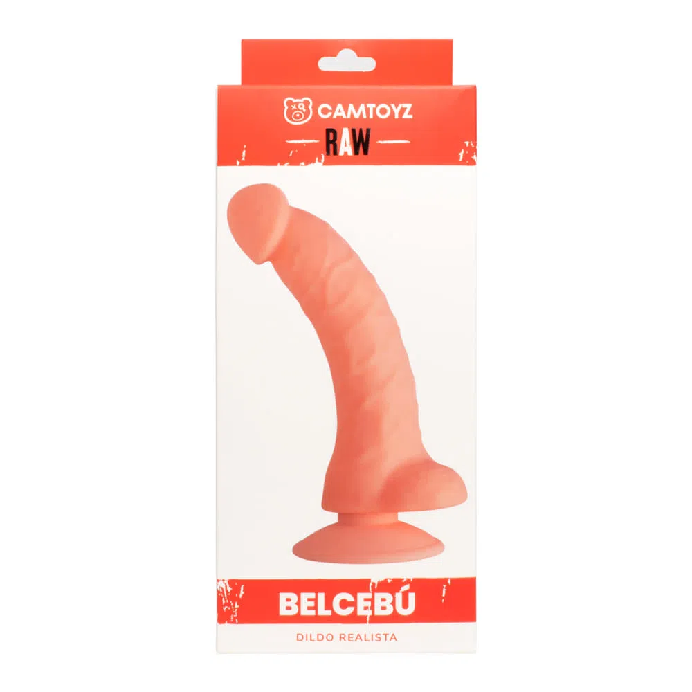 Dildo Realista Belcebú 21 cm Café - Piel