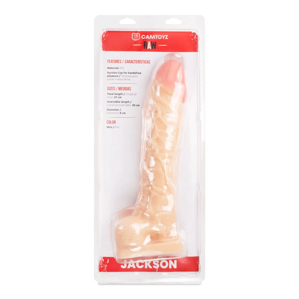 Dildo Realista Jackson 37 cm Piel