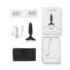 Vibrador Anal con APP Hush 2 (1.0 pulgada) By Lovense