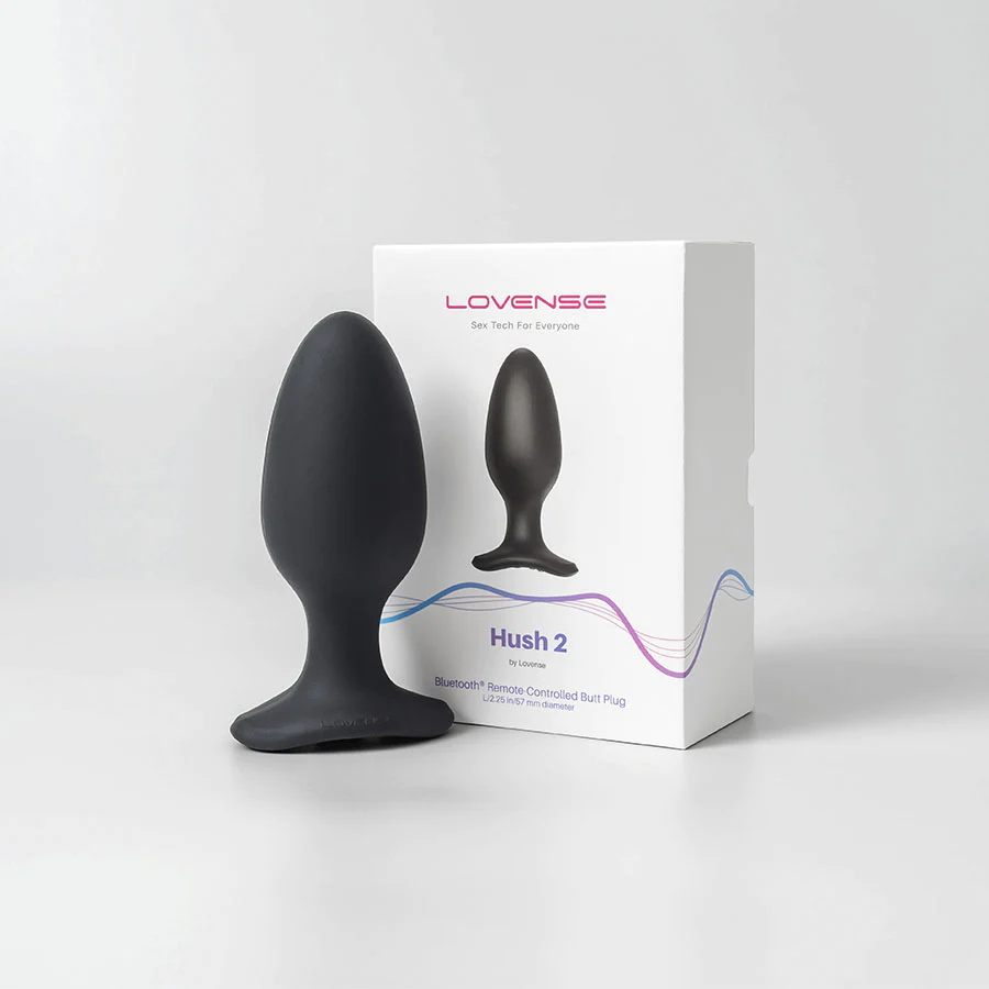 Vibrador Anal con APP Hush 2 (2.25 Pulgadas) By Lovense